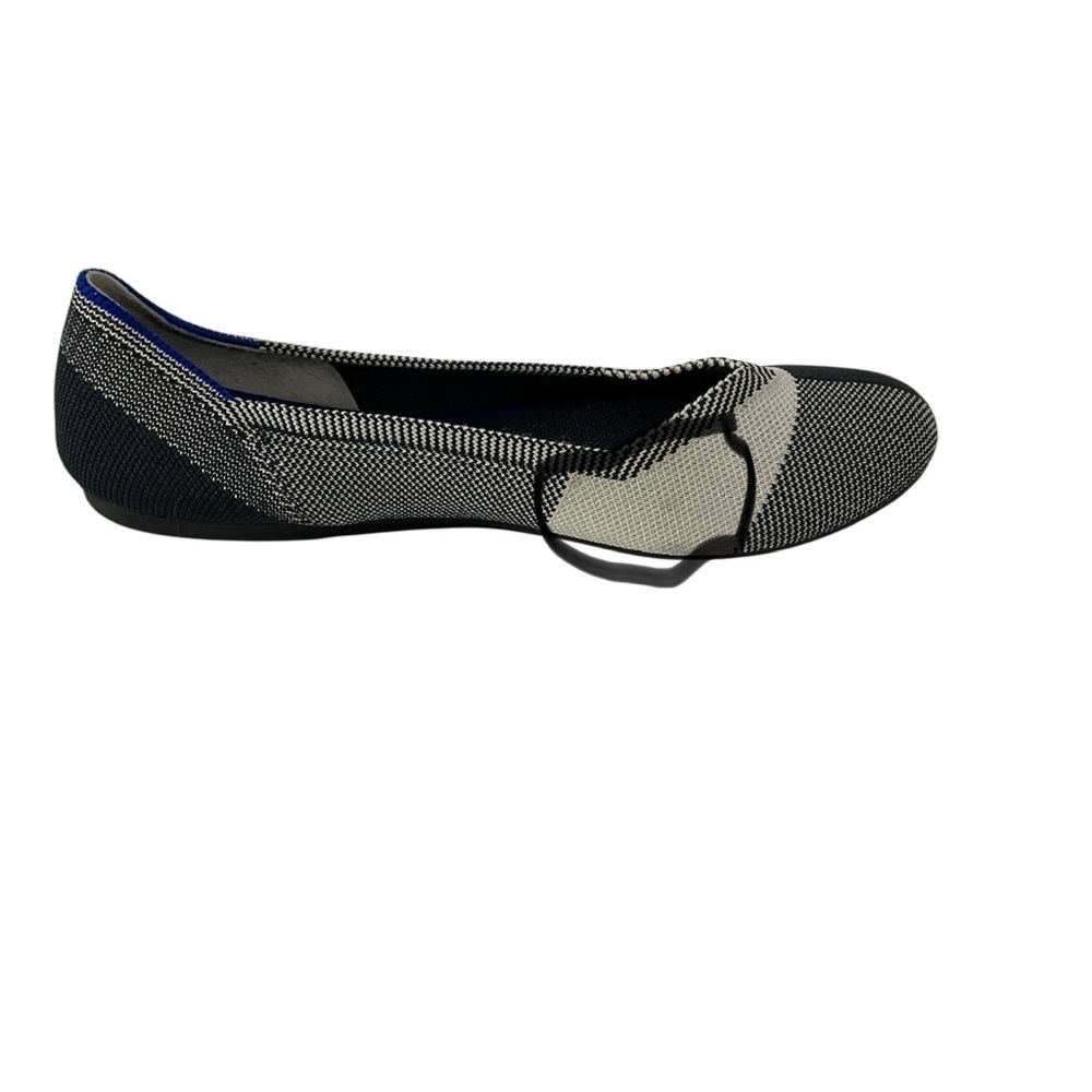 Rothy’s The Flat Captoe Black Size 8.5 Knit Round Toe Eco-Friendly Retired style - Picture 13 of 13